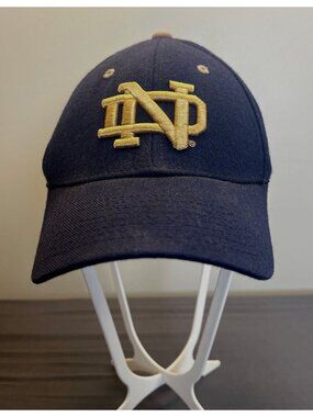 Vintage Notre Dame Hat Cap Zephyr Fitted 6 7/8 Wool Blend Fighting Irish
